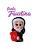 Aplique para chaveiro - Santa Faustina Kowalska - Imagem 1