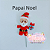 Enfeite de Cuia ( chimarrão) - Papai Noel - Imagem 1