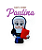 Aplique para chaveiro -  Santa Madre Paulina - Imagem 1