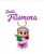 Aplique para chaveiro -  Santa Filomena - Imagem 1