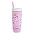 Copo com Tampa e Canudo Viagem Slim Diva 650ml - Imagem 2