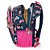 Mochila Feminina Resistente Costas Infantil Original Spector Raposa Paetês 15 Litros - Imagem 4