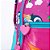 Mochila Feminina Infantil Resistente Costas Estampa Alto Relevo Original Spector Pinguim Rosa - Imagem 6