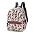 Mochila Feminina Resistente Costas Logo Metal Original Disney Mickey Mouse Caqui 11 Litros - Imagem 3