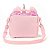 Mochila Escolar Feminina Infantil Costas com Lancheira Unicórnios e Paetês Up4you Rosa - Imagem 9