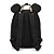 Mochila Casual Nylon Chaveiro Disney Mickey Mouse Preta - Imagem 6