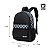 Mochila Masculina Feminina Notebook Hang Loose Cory Preta - Imagem 6