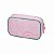 Estojo Escolar Infantil Box com Divisória Squishmallows Patches Rosa - Imagem 2