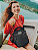 Lancheira Bolsa Feminina Térmica Coca-Cola Flat Preta - Imagem 2