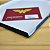 Quadro Decorativo Geek Metal 20x26cm Wonder Woman Strong Brave - Imagem 5