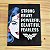 Quadro Decorativo Geek Metal 20x26cm Wonder Woman Strong Brave - Imagem 3