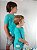 Camiseta Infantil Importada Zara Boys Turquesa Bolso - Imagem 4