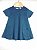 Vestido Bebê Azul Marinho Zara Knit Wear - Imagem 1