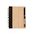 Bloco de Anotações Bambu com Caneta SK13775 - Imagem 1