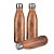 Garrafa Inox 750ml- SK17011-MADEIRA - Imagem 1