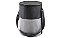 Bolsa Térmica Tecido nylon 420 e poliéster 600 (preto com cinza). SKBT300 - Imagem 1