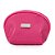 Necessaire em couro sintético texturizado com uma placa central. Cód. SKN13042 - Imagem 3