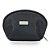 Necessaire em couro sintético texturizado com uma placa central. Cód. SKN13042 - Imagem 4
