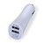 Carregador veicular USB 12V, possui 2 entradas USB. Cód. SK12356 - Imagem 3