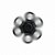 Spinner anti-stresse pequeno colorido com pesos metálicas. Cód.SK13707 - Imagem 7