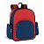 Mochila. 600D. Bolso frontal e bolsos laterais com zipper. 240 x 320 x 120 mm. Cód. SPCG92615 - Imagem 1
