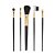 Kit pincel com 5 peças em estojo plástico. SK773 - Imagem 1