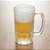 Caneca vidro transparente de 500ml. Cód.SK13284 - Imagem 2