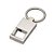 Chaveiro Metal Mosquetão Brilhante. Cód. SK 12191 - Imagem 1