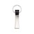 Chaveiro Metal com Couro. Cód. SK 12025 - Imagem 3