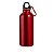 Squeeze de inox 500ml pintura metalizada, tampa plástica de rosquear. SPCG 94623 - Imagem 3