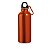 Squeeze de inox 500ml pintura metalizada, tampa plástica de rosquear. SPCG 94623 - Imagem 8
