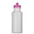 Squeeze 500 ml de plástico resistente de corpo branco e tampa colorida, de bico (silicone) SK09072 bco - Imagem 10