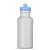 Squeeze 500 ml de plástico resistente de corpo branco e tampa colorida, de bico (silicone) SK09072 bco - Imagem 2