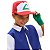 Fantasia Ash POKÉMON | COLETE + LUVAS + BONÉ | brinde POKEBOLA | TACTEL - Imagem 7
