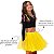 Saia Princesa Tutu AMARELA com glitter - Imagem 4