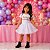Saia Princesa Tutu BRANCA com glitter - Imagem 9
