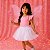 Saia Princesa Tutu BRANCA com glitter - Imagem 16