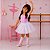 Saia Princesa Tutu BRANCA com glitter - Imagem 12