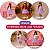 Saia Princesa Tutu LILÁS com glitter - Imagem 3