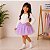 Saia Princesa Tutu LILÁS com glitter - Imagem 16