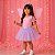 Saia Princesa Tutu LILÁS com glitter - Imagem 14