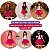 Saia Princesa Tutu PINK com glitter - Imagem 2