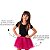 Saia Princesa Tutu PINK com glitter - Imagem 4