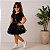 Saia Princesa Tutu PRETA com glitter - Imagem 18