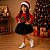 Saia Princesa Tutu PRETA com glitter - Imagem 14