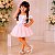 Saia Princesa Tutu ROSA BEBÊ com glitter - Imagem 8