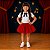 Saia Princesa Tutu VERMELHA com glitter - Imagem 16
