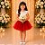 Saia Princesa Tutu VERMELHA com glitter - Imagem 10