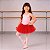 Saia Princesa Tutu VERMELHA com glitter - Imagem 13