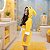Fantasia Roupão Atoalhado Tutu Barão Amarelo - ALGODÃO - Imagem 1
